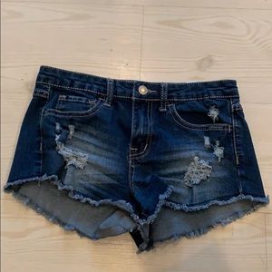 Jean shorts